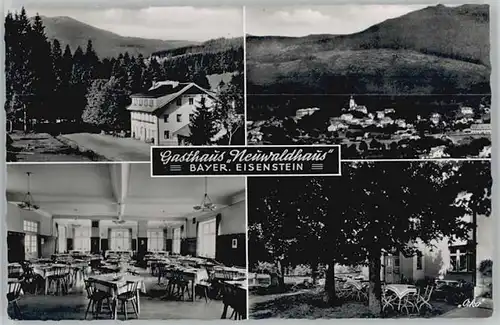 Bayerisch Eisenstein Gasthaus Neuwaldhaus x 1959