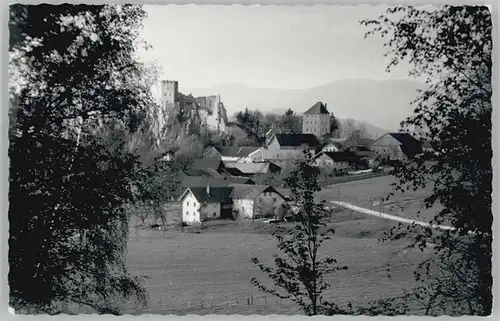 Regen Ruine Weissenstein o 1964