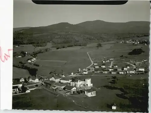 Regen Drachselried Fliegeraufnahme o 1968