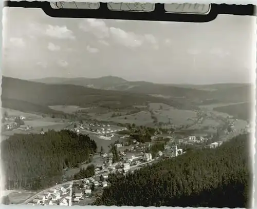 Bayerisch Eisenstein Fliegeraufnahme o 1959