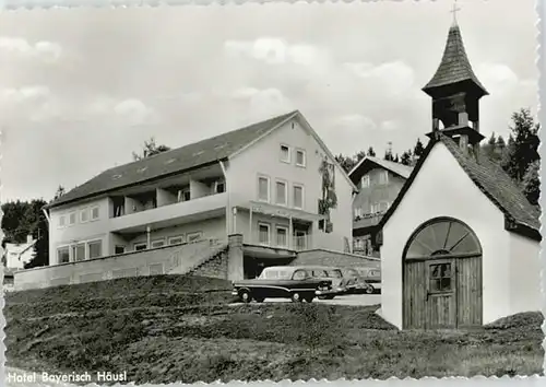 Bayerisch Eisenstein Bayerisch Eisenstein Hotel Bayerisch Haeusl ungelaufen ca. 1965 / Bayerisch Eisenstein /Regen LKR