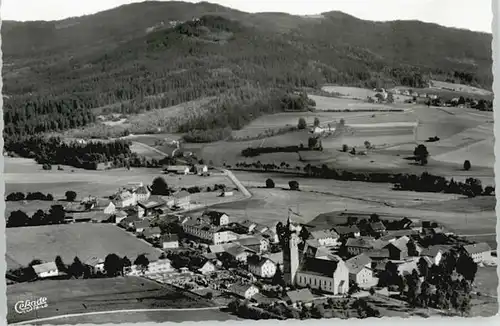 Regen Drachselried Fliegeraufnahme o 1967