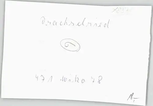 Regen Drachselried o 1978