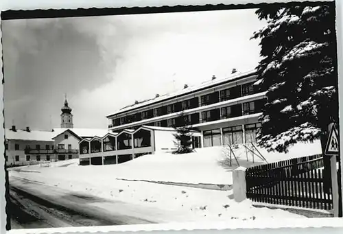 Regen Drachselried Hotel Falter o 1968