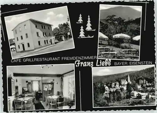 Bayerisch Eisenstein Bayerisch Eisenstein Cafe Restaurant Franz Liebl ungelaufen ca. 1965 / Bayerisch Eisenstein /Regen LKR