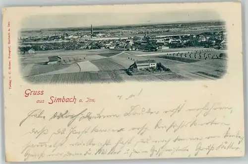 Simbach Inn  x 1898