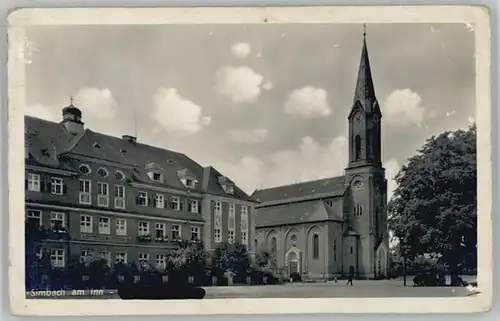 Simbach Inn Simbach Inn  ungelaufen ca. 1920 / Simbach a.Inn /Rottal-Inn LKR