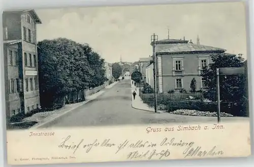 Simbach Inn Simbach Inn  x 1901 / Simbach a.Inn /Rottal-Inn LKR