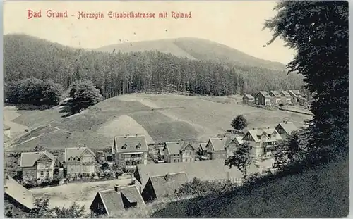 Bad Grund Bad Grund Harz Herzogin Elisabethstrasse x / Bad Grund (Harz) /Osterode Harz LKR