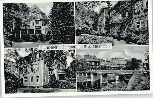 Ahrweiler Ahr Ahrweiler Sanatorium Dr. v. Ehrenwall  x / Bad Neuenahr-Ahrweiler /Ahrweiler LKR