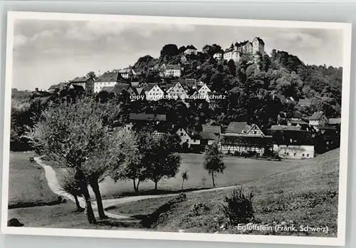 Egloffstein Egloffstein  ungelaufen ca. 1955 / Egloffstein /Forchheim LKR