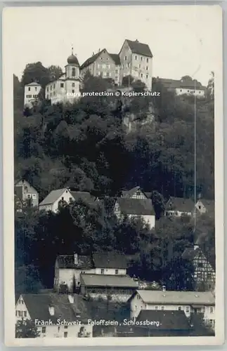 Egloffstein Schlossberg x 1927