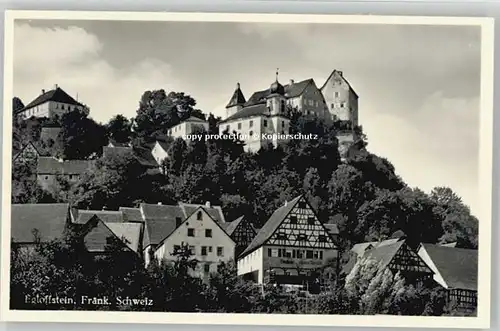 Egloffstein Egloffstein  ungelaufen ca. 1955 / Egloffstein /Forchheim LKR