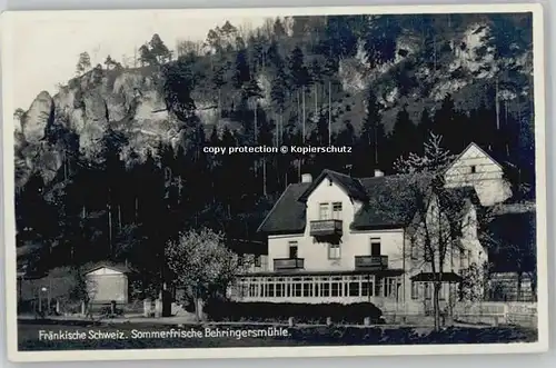 Behringersmuehle Hotel Stern x 1930