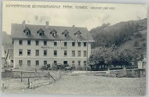 Behringersmuehle Gasthof Post * 1910