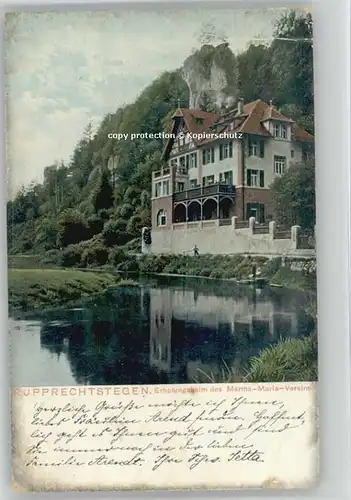 Rupprechtstegen Erholungsheim Martha Maria Vereins x 1906