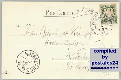 Rupprechtstegen Rupprechtstegen  x 1897 / Hartenstein /Nuernberger Land LKR
