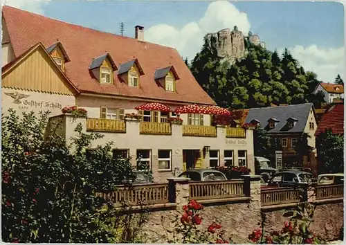 Streitberg Oberfranken Gasthof Schuetz * 1970