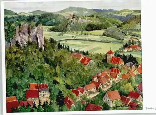 Streitberg Oberfranken KuenstlerGustav Luettgens * 1943