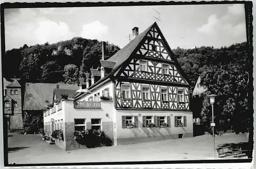 Streitberg Oberfranken Gasthaus Schuetz * 1964