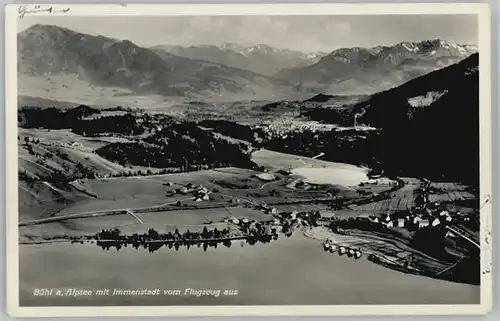 Immenstadt Allgaeu Immenstadt Fliegeraufnahme x 1932 / Immenstadt i.Allgaeu /Oberallgaeu LKR