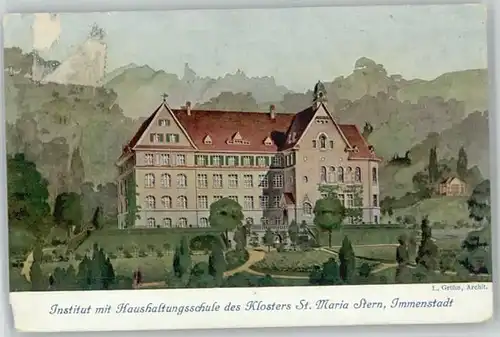 Immenstadt Allgaeu Immenstadt St. Maria Stern x 1921 / Immenstadt i.Allgaeu /Oberallgaeu LKR