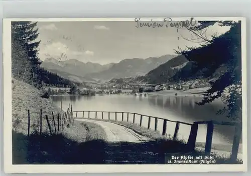 Immenstadt Allgaeu Immenstadt Alpsee x 1925 / Immenstadt i.Allgaeu /Oberallgaeu LKR