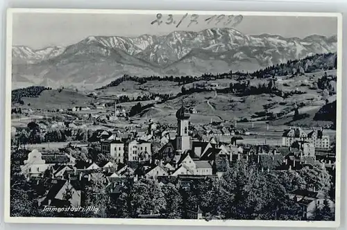 Immenstadt Allgaeu Immenstadt  x 1939 / Immenstadt i.Allgaeu /Oberallgaeu LKR