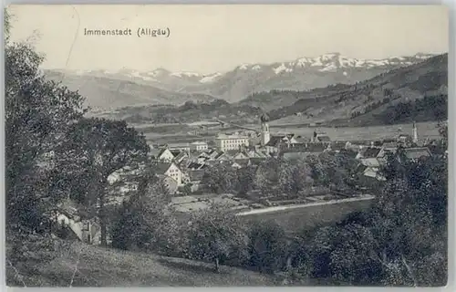 Immenstadt Allgaeu Immenstadt  x 1912 / Immenstadt i.Allgaeu /Oberallgaeu LKR