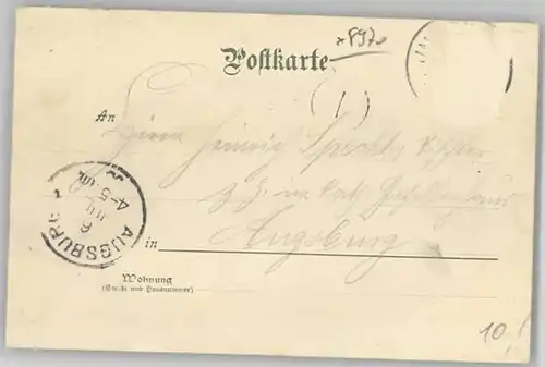 Immenstadt Allgaeu Immenstadt  x 1900 / Immenstadt i.Allgaeu /Oberallgaeu LKR