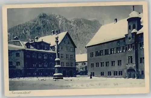 Immenstadt Allgaeu Immenstadt Marktplatz x 1930 / Immenstadt i.Allgaeu /Oberallgaeu LKR