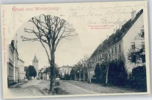 Mindelheim Praeparandenschule Bezirkskommando x