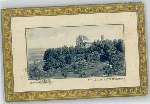 Mindelheim Mindelheim Schloss Freundsberg * / Mindelheim /Unterallgaeu LKR