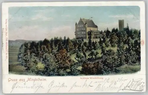 Mindelheim Schloss Mindelburg x