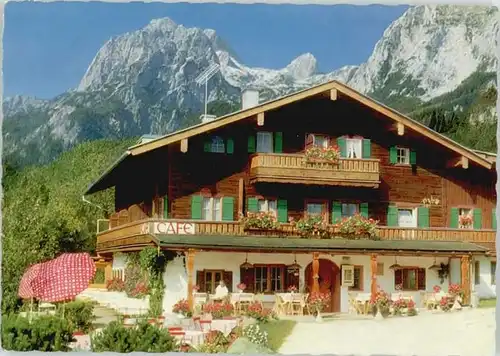 Ramsau Berchtesgaden Pension Marxen x 1969