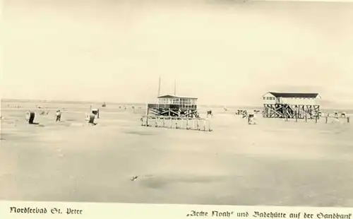 St Peter-Ording St Peter-Ording Arche Noah Badehuette  * / Sankt Peter-Ording /Nordfriesland LKR