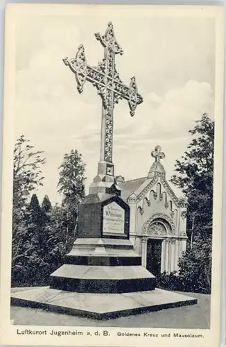 Jugenheim Goldenes Kreuz Mausoleum *