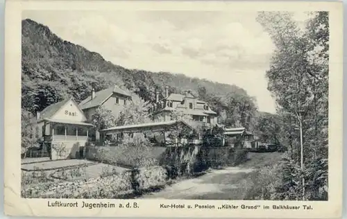 Jugenheim Hotel Pension Kuehler Grund *
