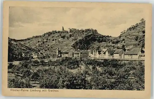 Limburg Kloster Ruine Grethen *