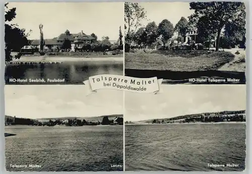 Dippoldiswalde Hotel Seeblick Talperre Malter *