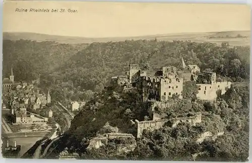 St Goar Ruine Rheinfels *