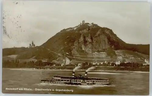 Rhoendorf Drachenfels Drachenburg x