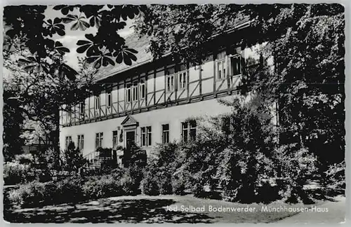 Bodenwerder Muenchhausen Haus *