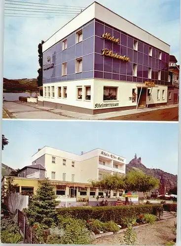 Braubach Rhein Braubach Hotel Cafe Rheinufer x / Braubach /Rhein-Lahn-Kreis LKR