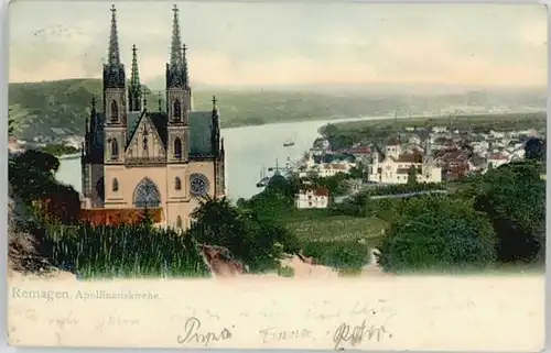 Remagen Remagen Apollinaris Kirche  x / Remagen /Ahrweiler LKR