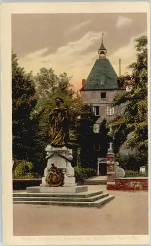 Moers Moers Schloss Denkmal Kurfuerstin Henriette * / Moers /Wesel LKR