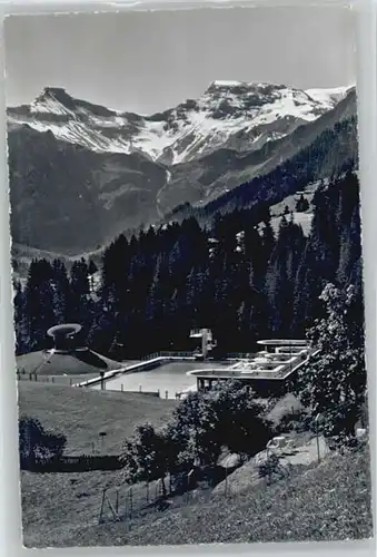 we42621 Adelboden BE Adelboden Schwimmbad * Kategorie. Adelboden Alte Ansichtskarten