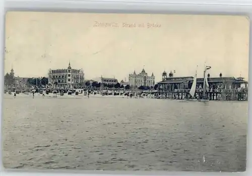 Zinnowitz Ostseebad Usedom Zinnowitz Strand Bruecke x / Zinnowitz /Ostvorpommern LKR