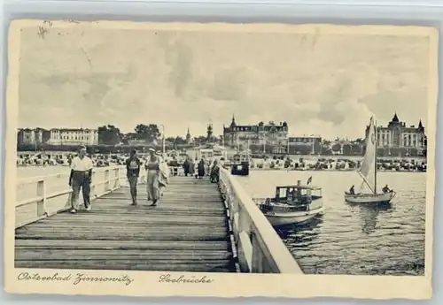 Zinnowitz Ostseebad Usedom Zinnowitz Seebruecke x / Zinnowitz /Ostvorpommern LKR