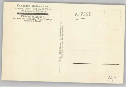 Heiligendamm Ostseebad Heiligendamm Villa Grossfuerstin Marie * / Bad Doberan /Bad Doberan LKR